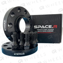 SPACE.R Wheel Spacers 5x100 | 57.1 | Black Bolts | 1 Pair (VW)