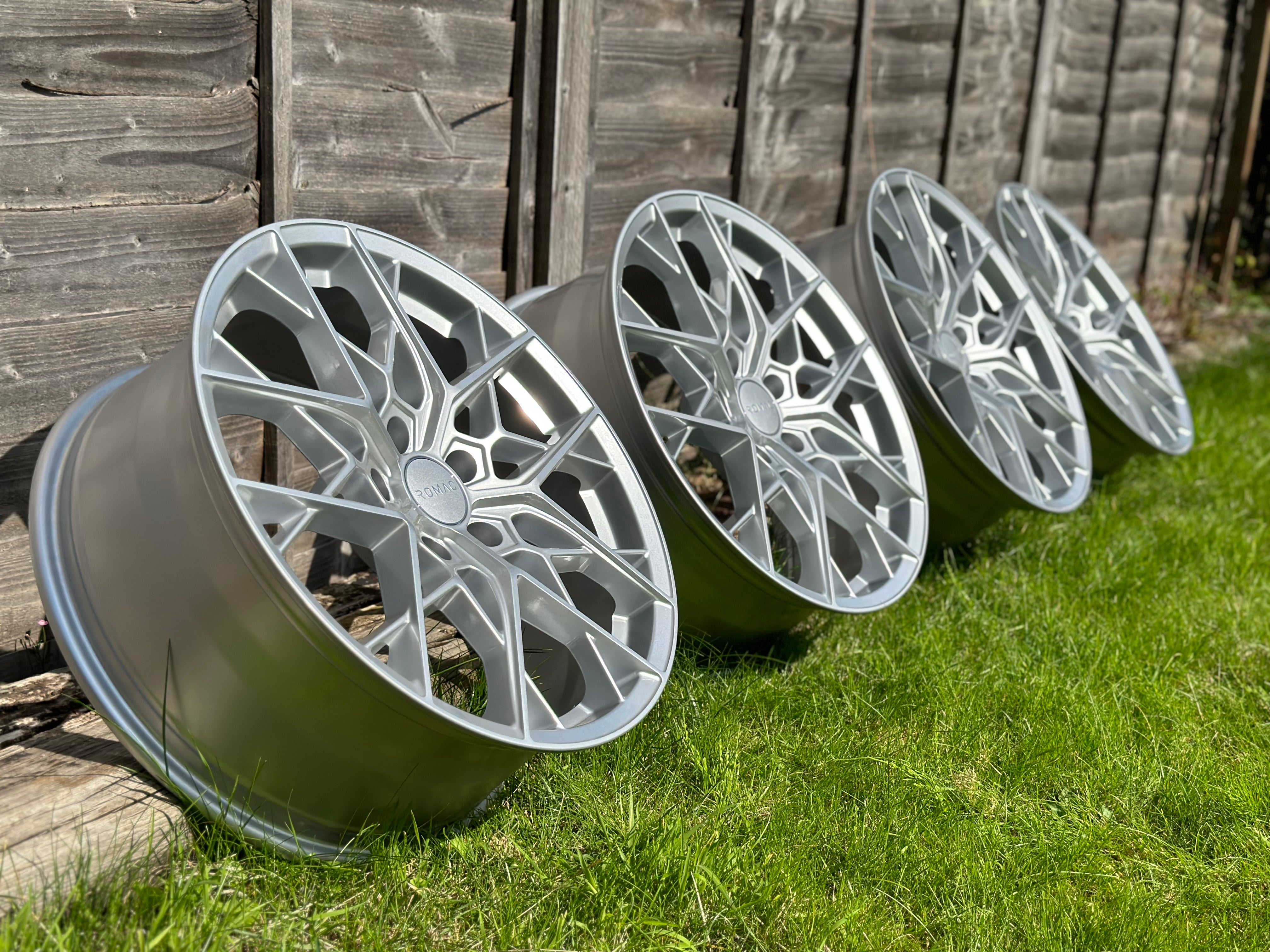 18" Romac Vortex - Silver (VW) - 0