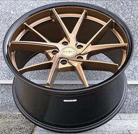 *CLEARANCE* - 20" Riviera RF1 - Staggered - Bronze - 5x120 (VW Transporter T5 | T6) - 0
