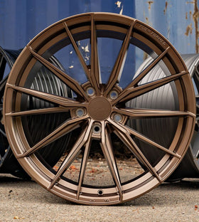 *CLEARANCE* - 20" Riviera RF14 - Staggered - Bronze - 5x120 (VW Transporter T5 | T6) - 0