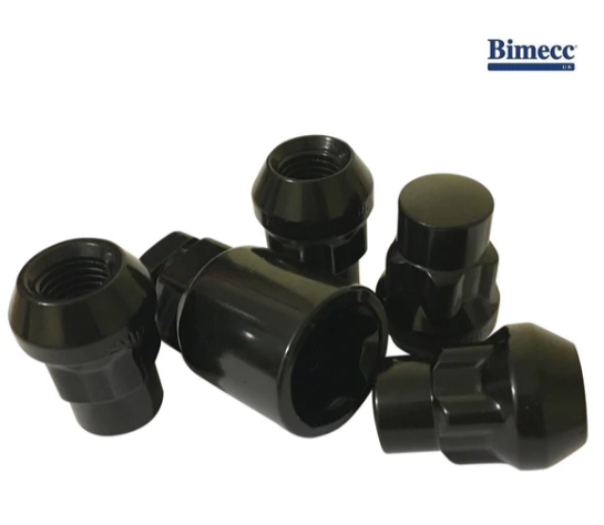 BIMECC Locking Wheel Nuts | M12x1.5 | Black