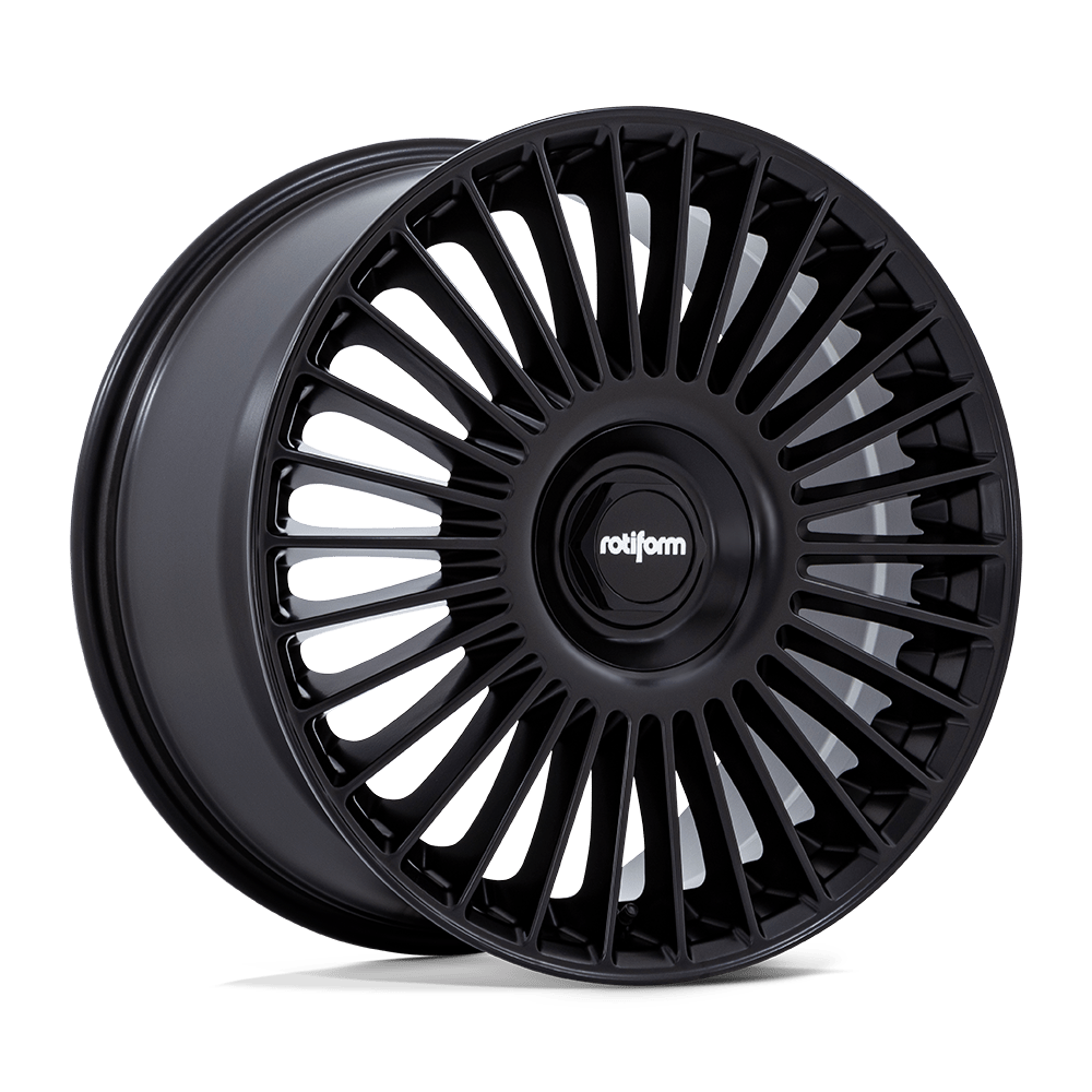 20" Rotiform GRZ - Black T5 | T6 *Staggered*