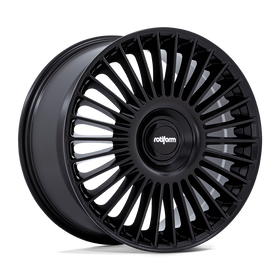 20" Rotiform GRZ - Black T5 | T6 *Staggered*