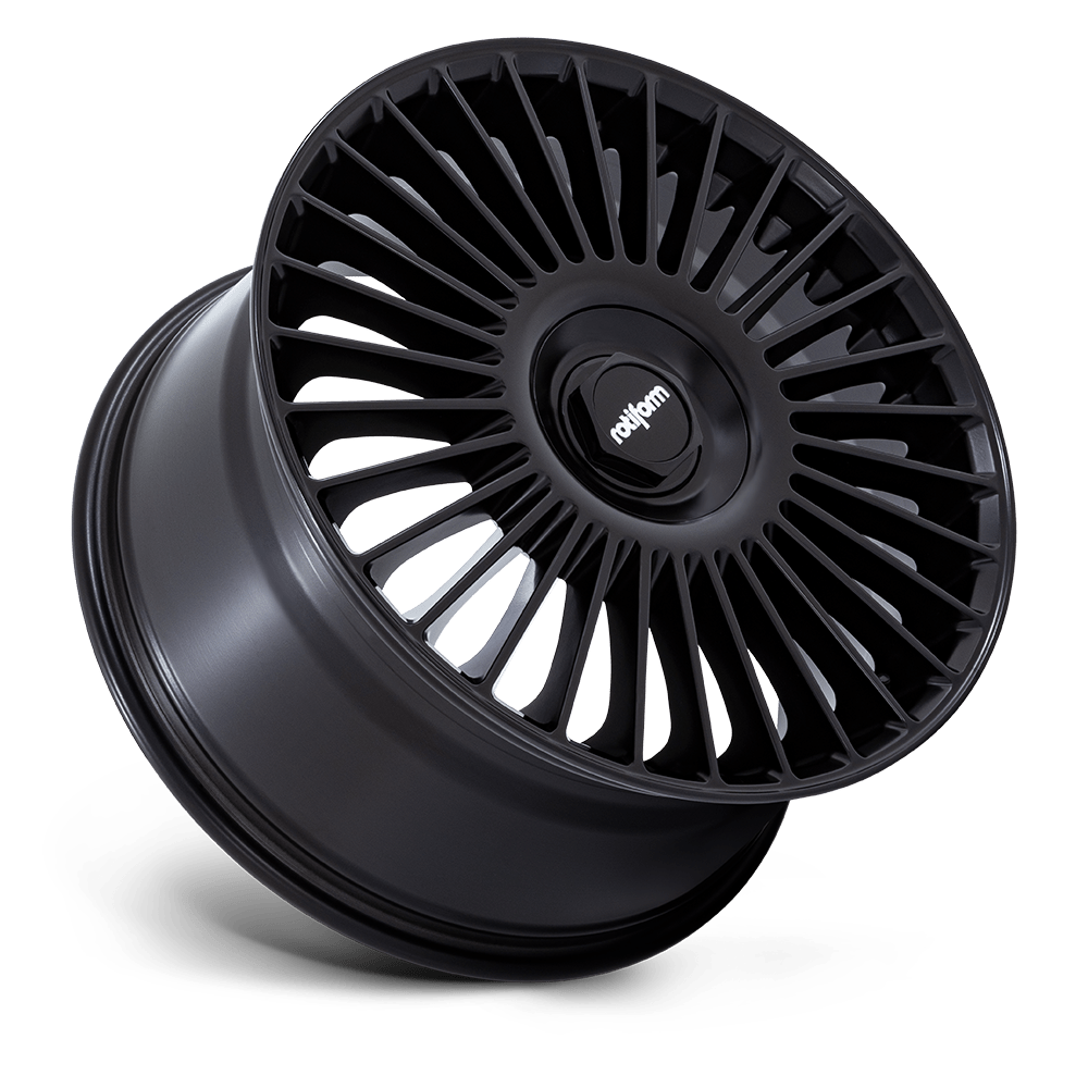 20" Rotiform GRZ - Black T5 | T6 *Staggered*