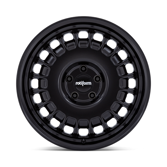 20" Rotiform PMF - Black T5 | T6 *Staggered*