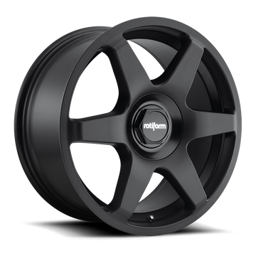 18" Rotiform SIX - Black (SEAT.)