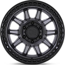 17" Black Rhino Calico 'Swamper' Style - Gunmetal T5 | T6-2