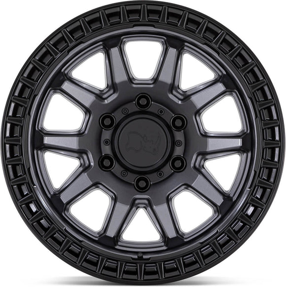 17" Black Rhino Calico 'Swamper' Style - Gunmetal T5 | T6