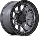 17" Black Rhino Calico 'Swamper' Style - Gunmetal T5 | T6-1