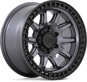 17" Black Rhino Calico 'Swamper' Style - Gunmetal T5 | T6